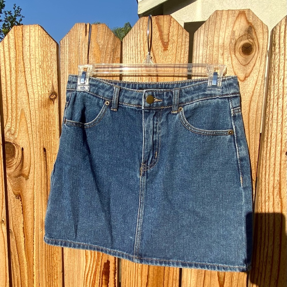 Jean skirt